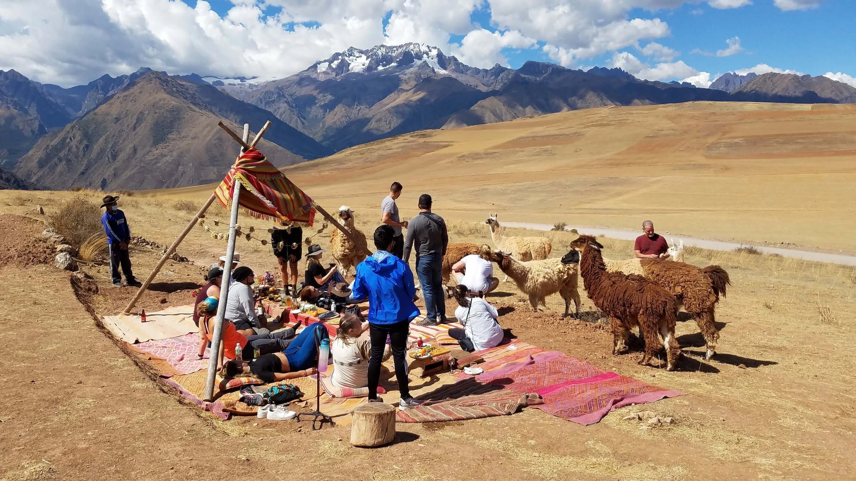 Group in Peru